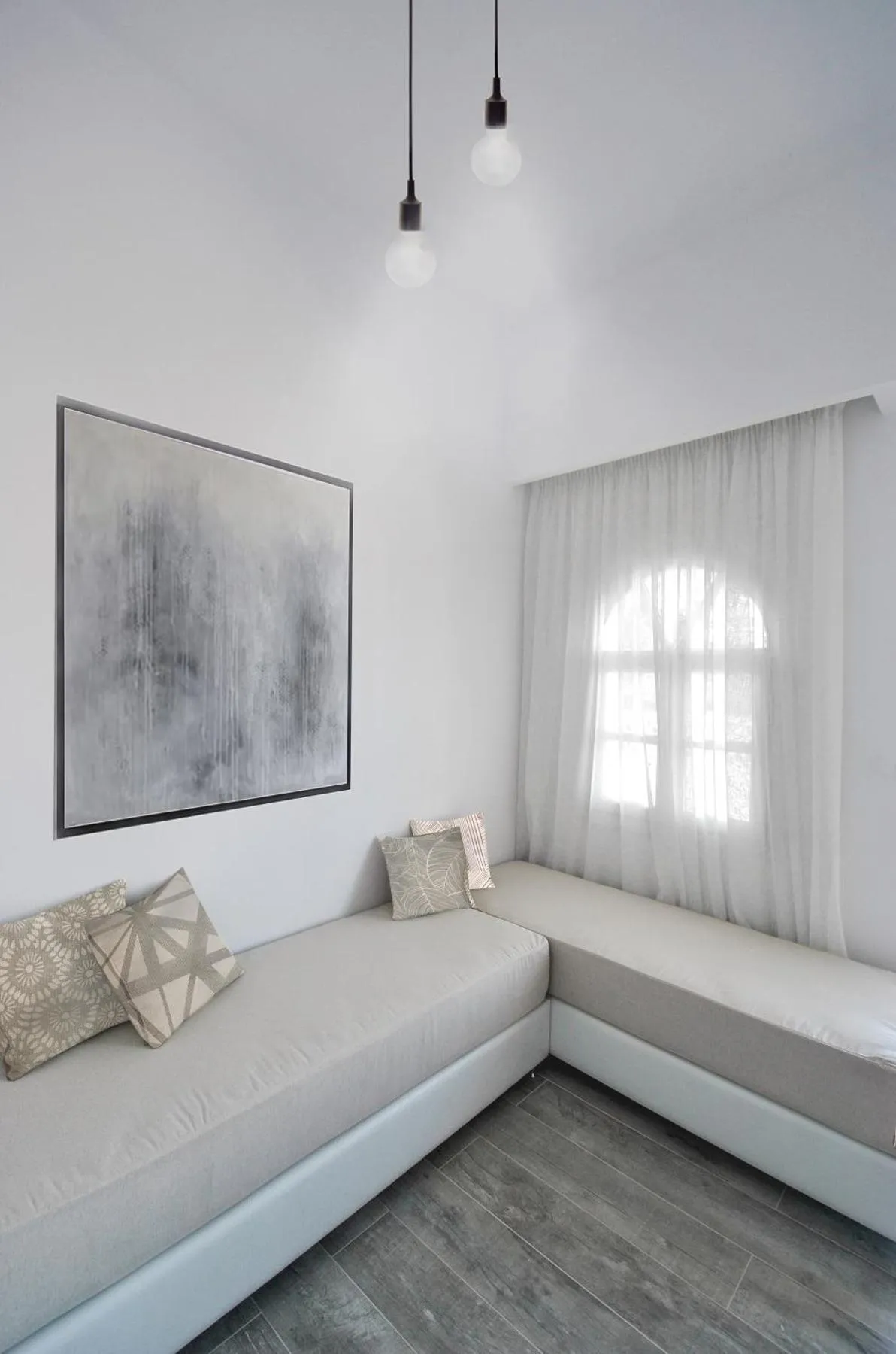 Tiara Holidays - Imeres Studios & Apartments - Deluxe Apartment Ground Floor - living room